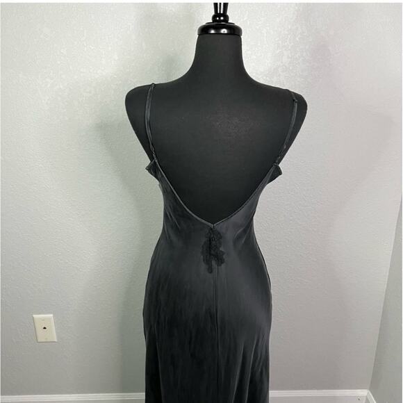 Victoria's Secret Black Maxi Lingerie Slip Dress Size Small - Picture 10 of 12